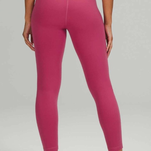 NWT lululemon Align HR Pant 25" - Pink Lychee - Picture 9 of 9